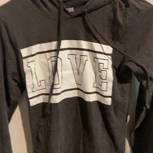 Never worn gray hoodie